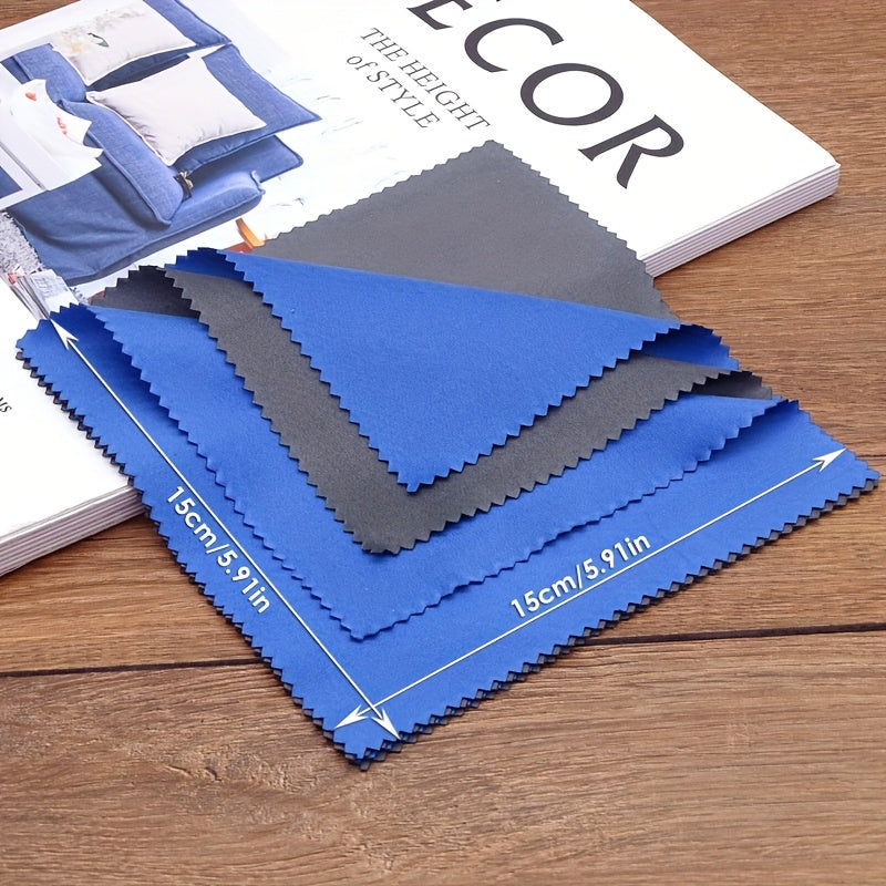 Microfiber Cleaning Cloths for Eyeglasses, Camera Lens, Cell Phones, CD, DVD, Computers, Tablets, Laptops, Telescope, LCD Screens and Other Delicate Surfaces Cleaner